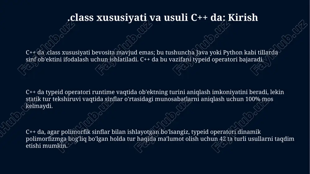 c++tilida.sinf.xususiyativametodi. - Page 3