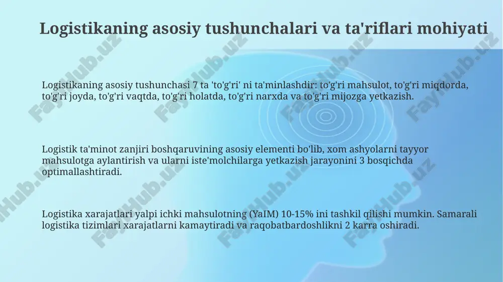 logistika asosiy tushunchalari - Page 3