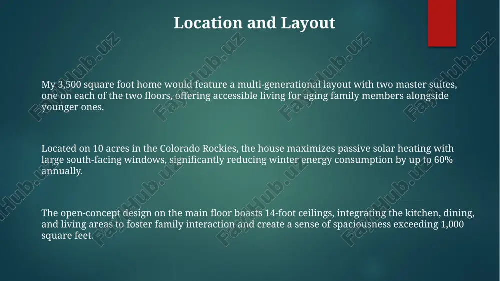 presentation "my dream home" - Page 3