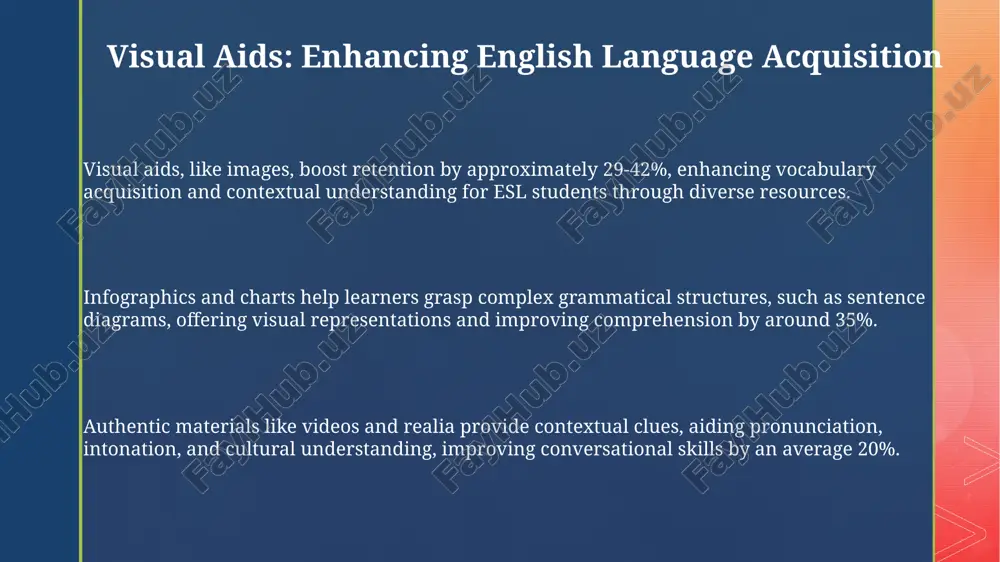 role of visual aids in learning english - Page 3