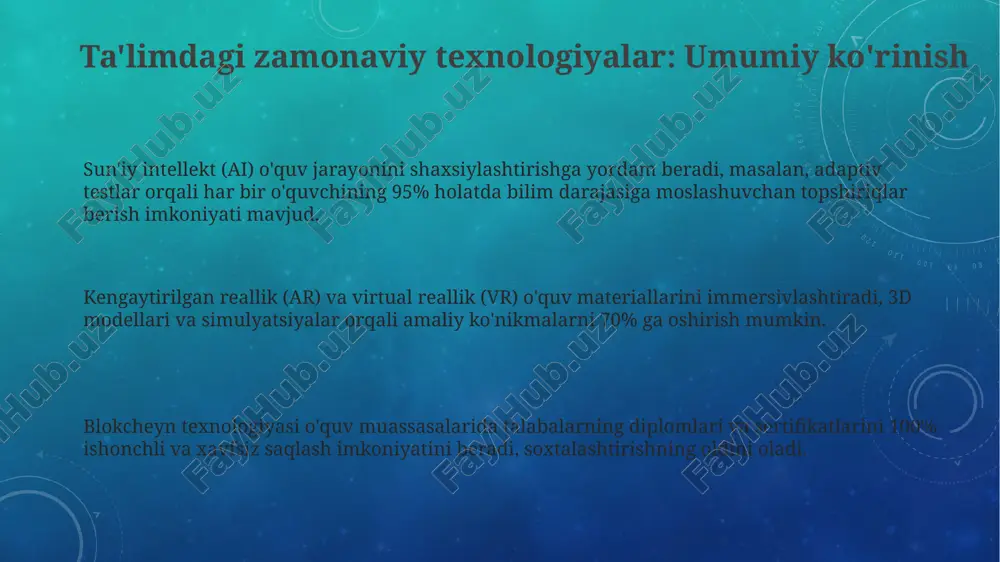 ta'limdagi zamonaviy texnologiyalar - Page 3