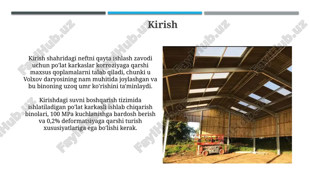 po‘lat karkaslarning turlari va xususiyatlari - Page 3