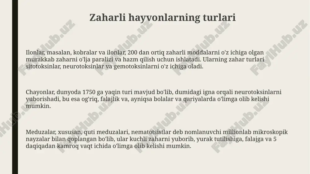zaharli hayvonlar - Page 3