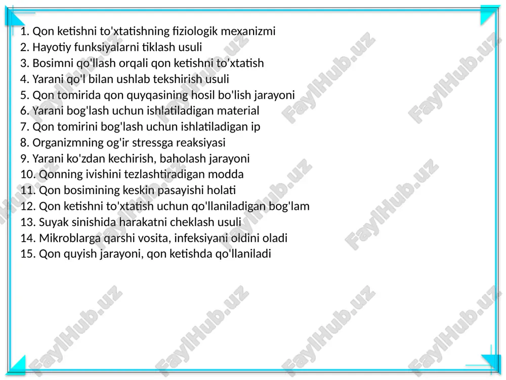 qon ketish usullari - Page 3