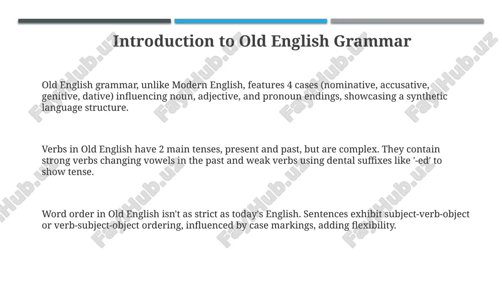 grammar in old english - Page 3