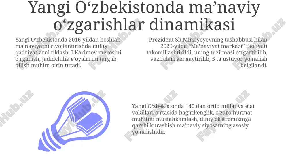 yangi oʻzbekistonda ma'naviy o'zgarishlar - Page 3