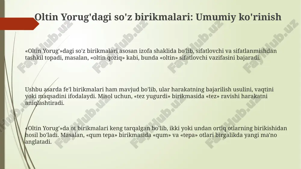 oltin yorug'dagi so'z birikmalari - Page 3