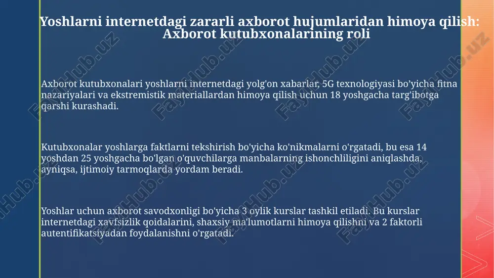 yoshlarni internetdagi zararli axborot hujumlaridan himoya qilish - Page 3