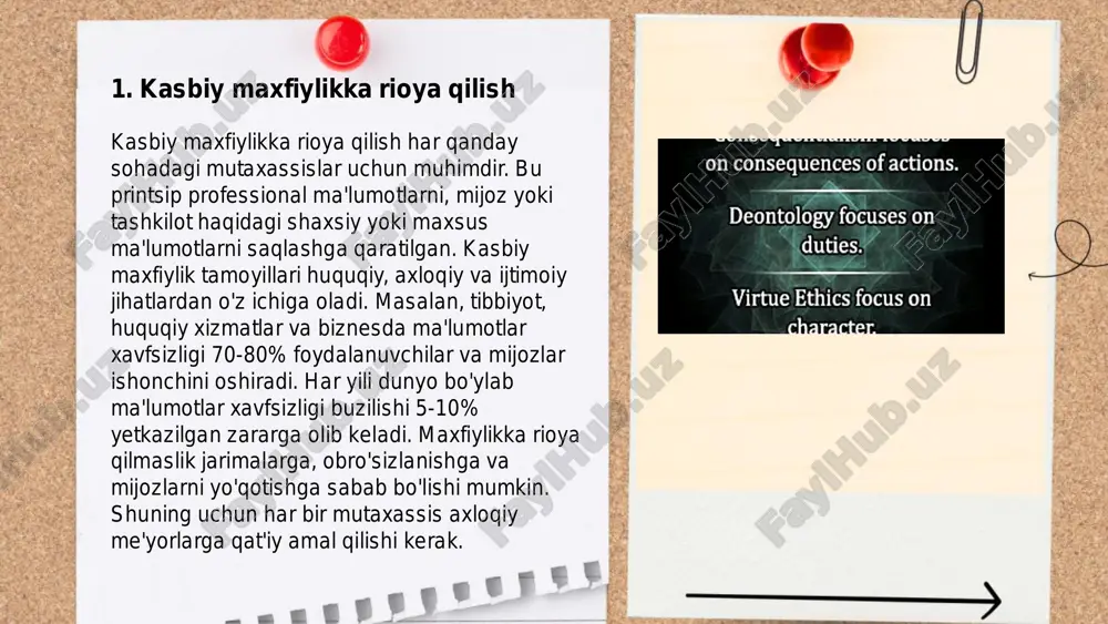 yili – hurmat, ezgulik va adolat ko‘rsatib o‘tilgan. tadqiqotchilar ishtirokchilarga rozi bo‘lish haqqi, ularning shaxsiy ma'lumotlarini himoyalash va xavflarni minimallashtirishga e'tibor berishlari kerak. xalqaro axloqiy me'yorlar – 1947-yildagi nyurnberg kodeksi va 1964-yildagi helsinki deklaratsiyasi – global miqyosda qo‘llaniladi. humon tadqiqotlari guvohligini ko‘rib chiqish uchun institut yoki komitetlar tuziladi, ularning ishi barcha tajribalar axloqiy mezonlarga mos kelishini ta'minlashdir. ... t.me/slaydai_bot 7. hayotning oxiri va palliativ yordam 7. hayotning oxiri va palliativ yordam mavzusi bemorlarning hayot sifatini yaxshilashga qaratilgan. dunyo bo'ylab taxminan 40 million odam palliativ yordamga muhtoj, lekin faqat 14% bemorlar uni oladi. asosiy e'tibor og'riqni kamaytirish, psixologik qo'llab-quvvatlash va bemorlarni hamda ularning oilalarini ruhiy tayyorlashga qaratilgan. o'zbekistonda palliativ yordamni yaxshilash uchun ko'proq tibbiyot xodimlari tayyorlanmoqda. 60% bemorlar onkologik kasalliklarga chalingan, ammo yurak- qon tomir va boshqa surunkali kasalliklarga chalingan odamlar ham ushbu yordamga muhtoj. bu yordam bemorlarni nafaqat jismoniy, balki ruhiy jihatdan ham qo'llab-quvvatlaydi. ... t.me/slaydai_bot inson qadr-qimmati va shaxs …