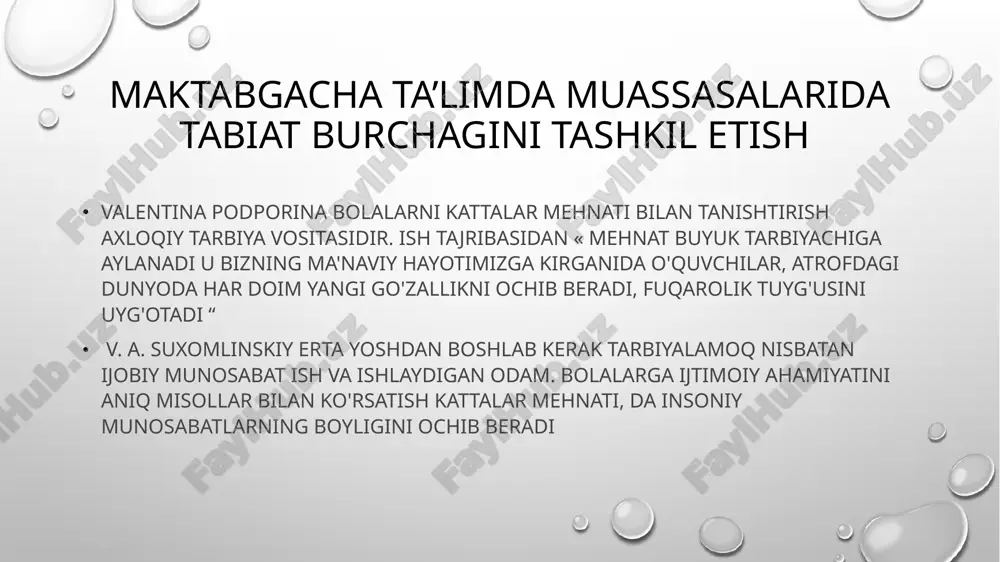 tabiat burchagini tashkil etish - Page 3