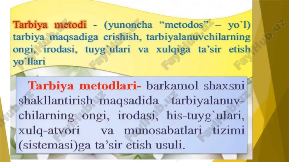 atni his qilishga, va mehnatga bo'lgan ijobiy munosabatni shakllantirishga yordam beradi. ular, buni amalga oshirish jarayonida, o'zlarini qiziqarli va foydali ishlar bilan band qilish imkoniyatiga ega bo'lishadi. umuman olganda, mexnat tarbiyasi, shaxsiy va ijtimoiy taraqqiyot uchun muhim ahamiyatga ega. bu jarayon, bolalarning hayotda o'z o'rnini topishiga va jamiyatda muvaffaqiyatli bo'lishiga yordam beradi. image1.jpeg image2.jpeg image3.jpeg image4.jpeg image5.jpeg image6.jpeg image7.jpeg image8.jpeg image9.jpeg image10.jpeg image11.jpeg image12.jpeg image13.jpeg image14.jpeg image15.jpeg image16.png image17.png image18.jpeg image19.jpeg /docprops/thumbnail.jpeg