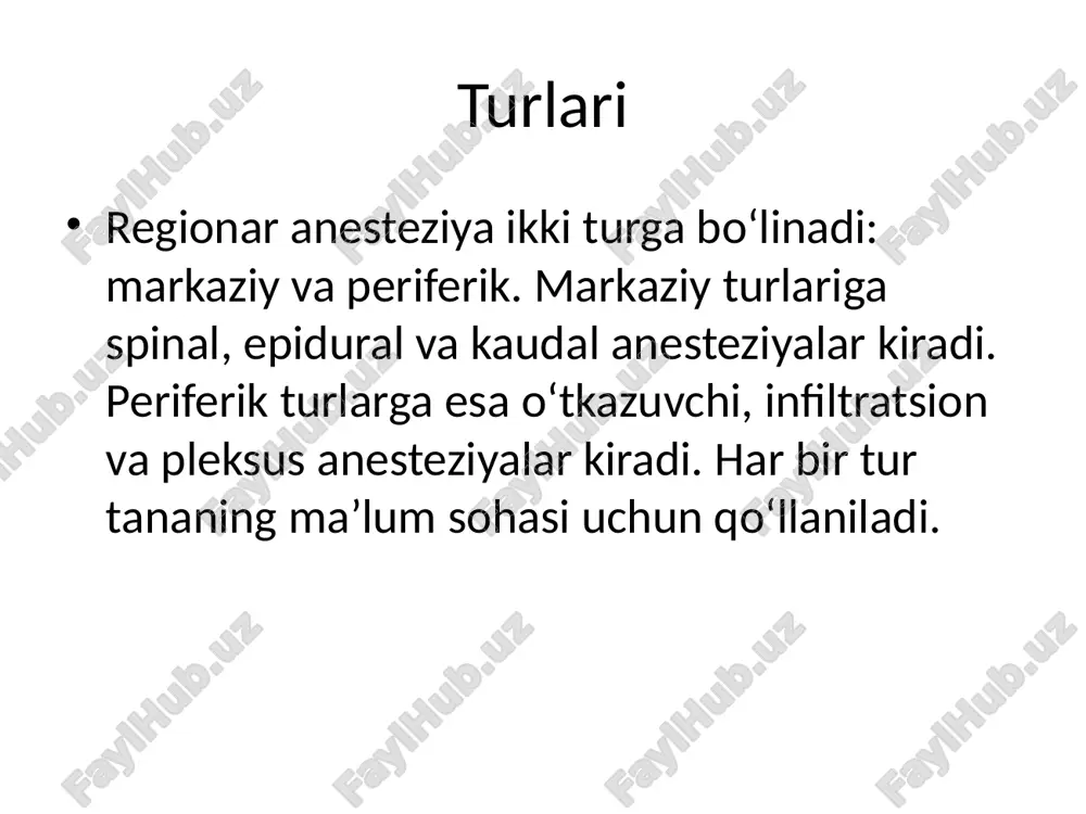 regionar anesteziya tushunchasi - Page 3