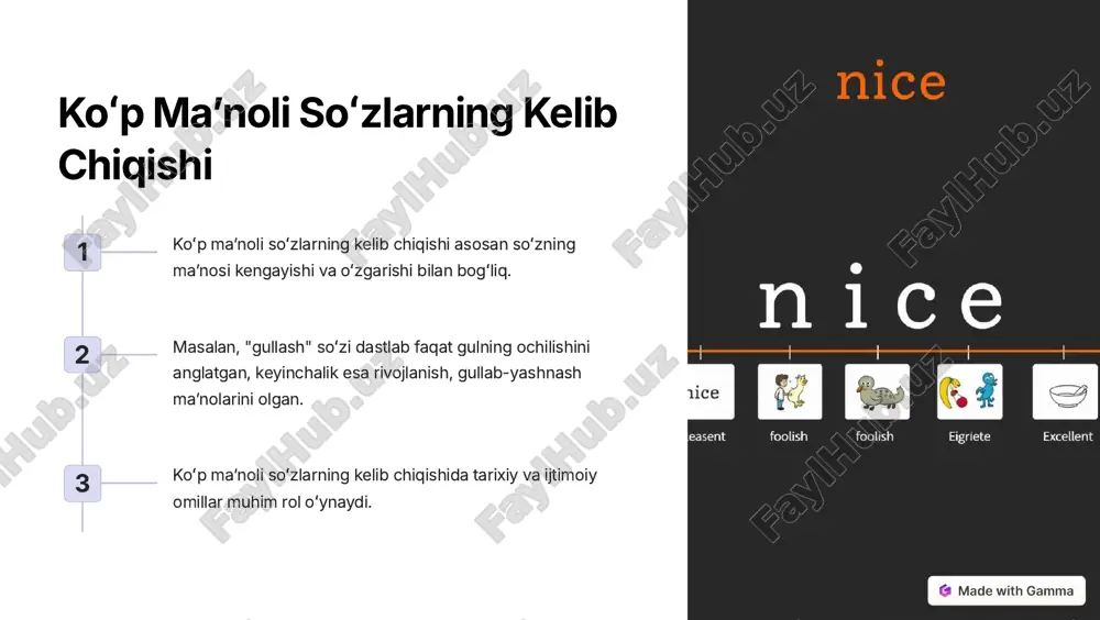 koʻp maʼnoli va maʼnodosh - Page 3