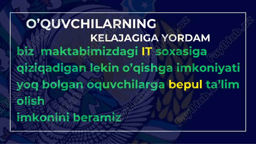 it soxasiga qiziqadigan o'quvchi tanlovi - Page 3