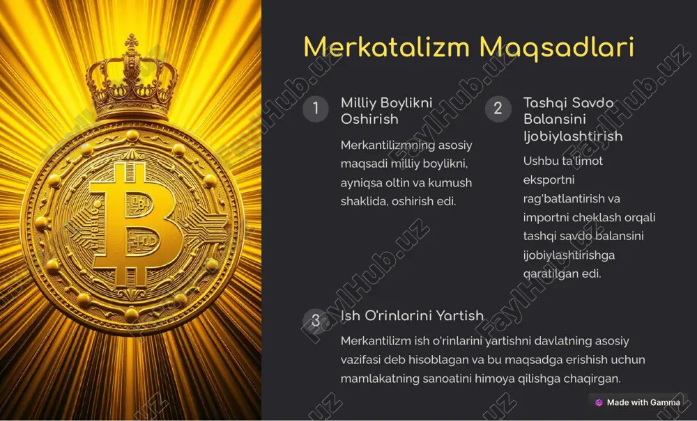 merkatalizm iqtisodiy ta'limoti - Page 3