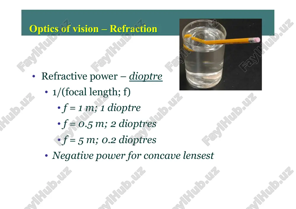 n cells: • w: 40%; 8m/sec, large reseptive areas [coarse vision, detection of movement direction] • x: 55%; 14m/sec, small receptive areas [sharp vision, color vision] • y: 5%; 50m/sec, large receptive areas [detection of rapid changes in viasual field] ganglion cells color perception – color consistency color perception – color consistency renk algılanması – renk tutarlılığı mavi kırmızı sarı kırmızı renk algılanması – renk tutarlılığı mavi kırmızı sarı kırmızı vision pathways vision pathways – visual cortex light and biorhythms – melanopsin cells belenky, m.a., smeraski, c.a., provencio i., sollars, p.j. and pickard, g.e. (2003) melanopsin retinal ganglion cells receive bipolar and amacrine cell synapses. j. comp. neurol., 460, 380-393. finished... 