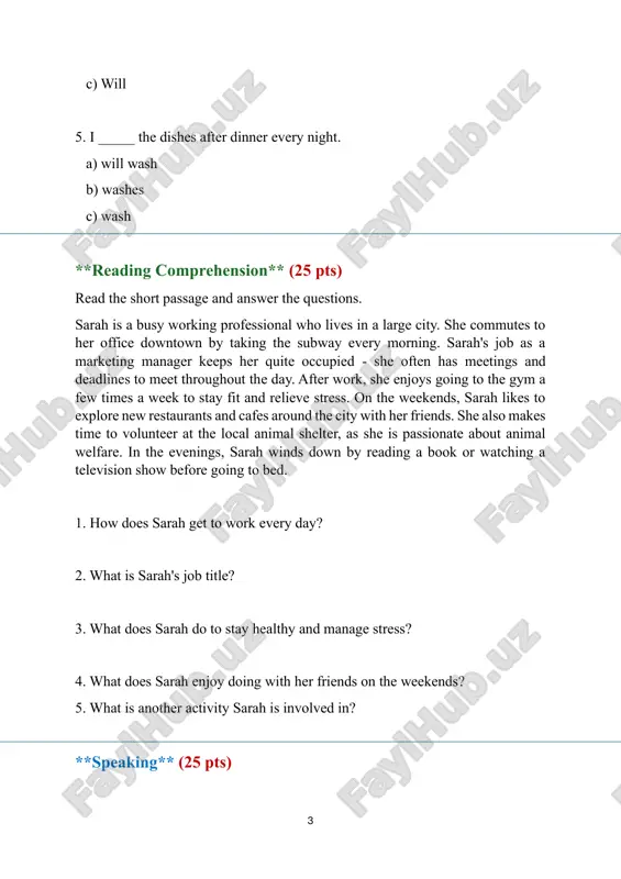 b1 - placement test - Page 3