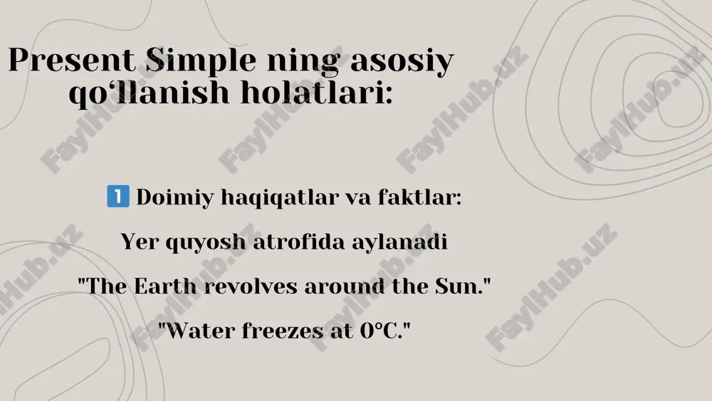 present simple tense - Page 3