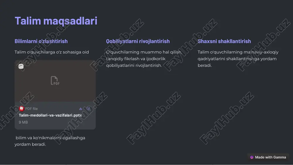 talim medollari va vazifalari - Page 3