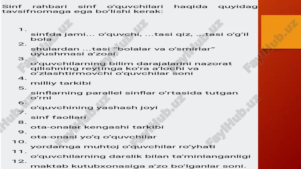 boshlangʻich taʼlimda tarbiya fanidan tayyorlagan taqdimot - Page 3
