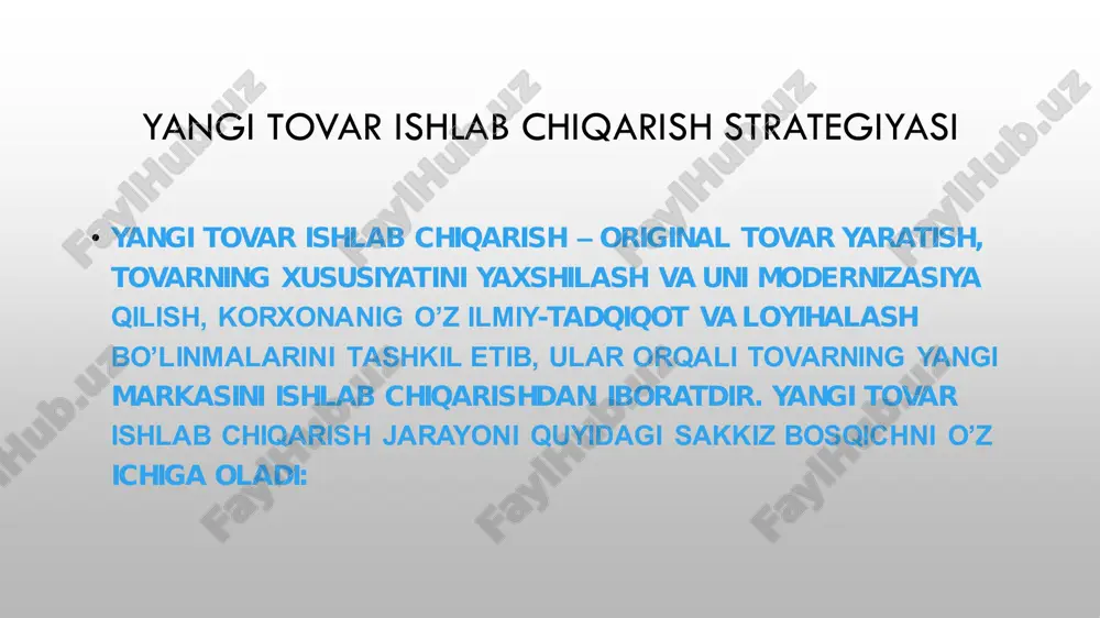 yangi tovarlarni ishlab chiqarish usuli - Page 3