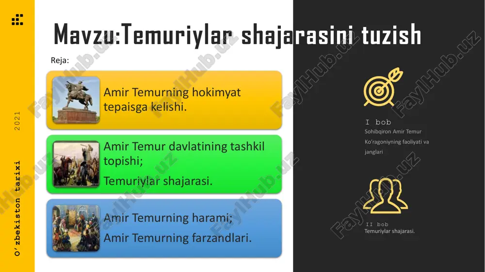 temuriylar shajarasini tuzish - Page 3