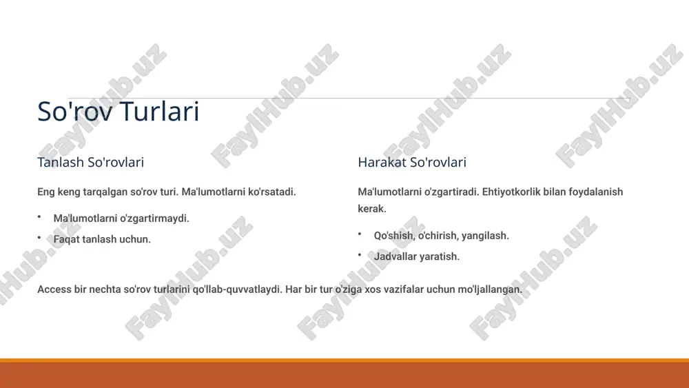 microsoft accessda so'rovlar - Page 3
