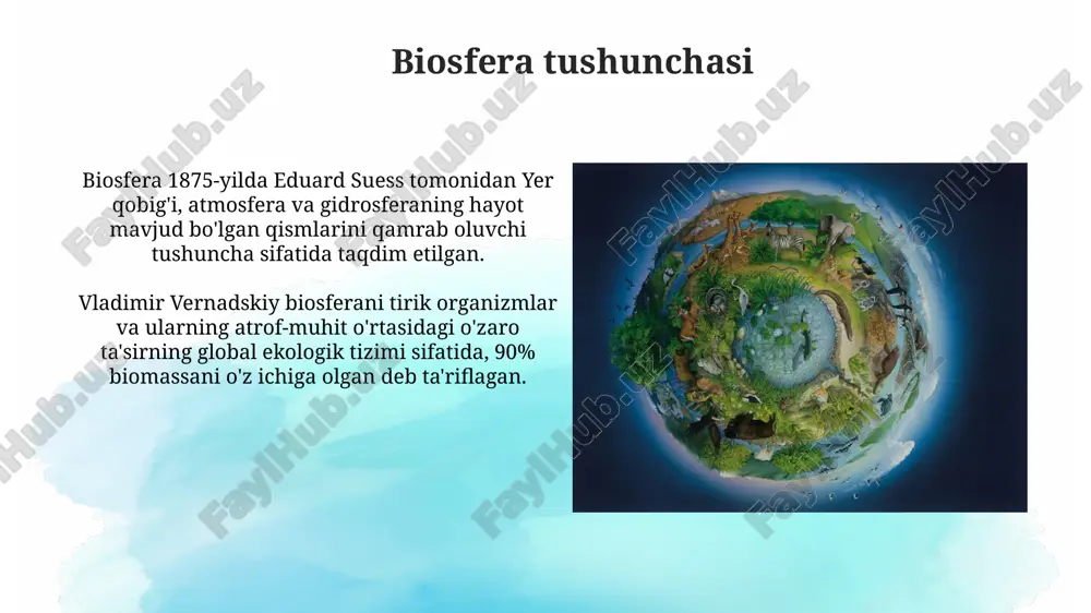 biosfera haqida tushuncha - Page 3
