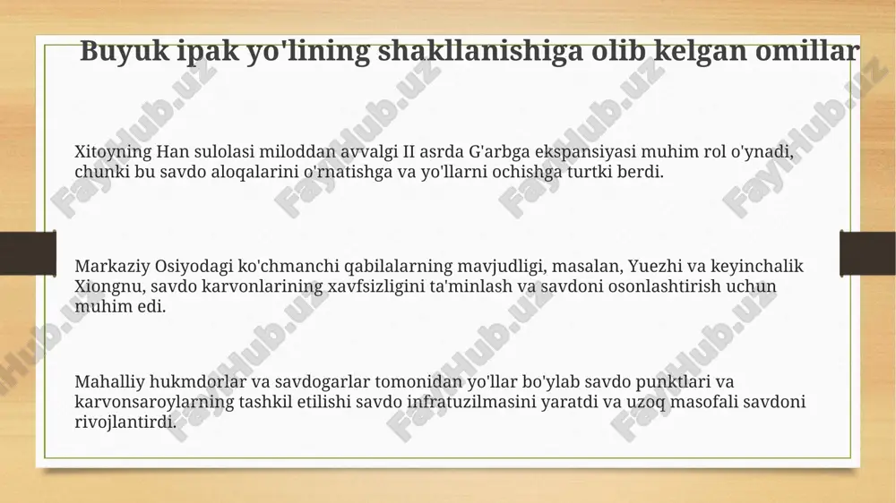 buyuk ipak yo'lining shakillanish tarixi - Page 3