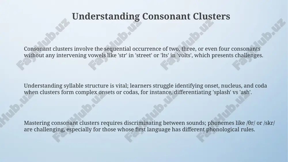 consonant clusters-challenges for learners - Page 3