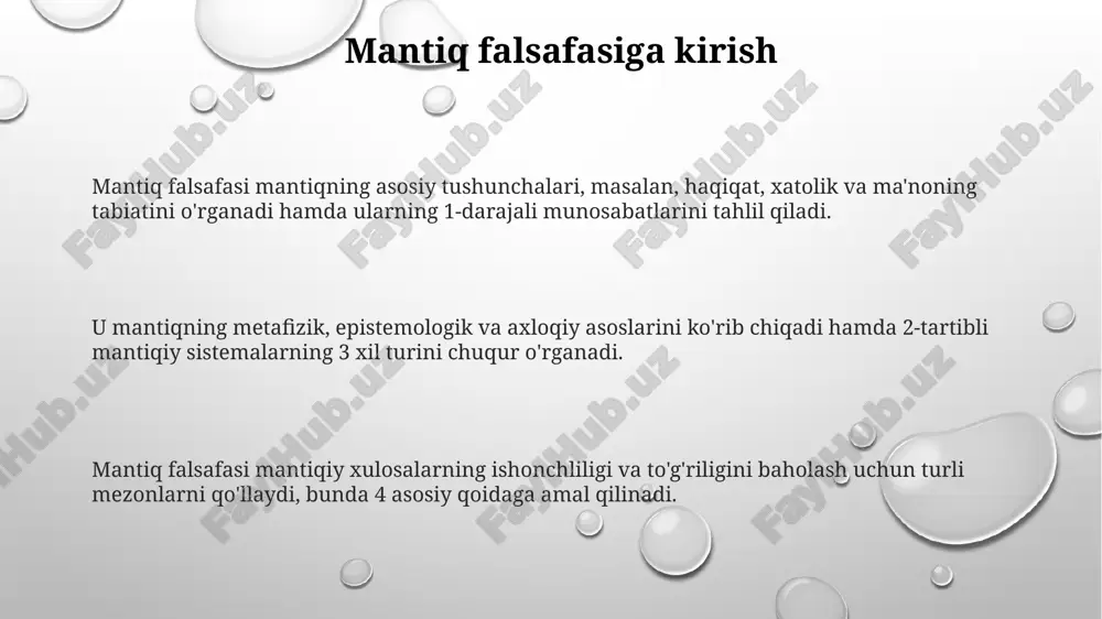 falsafada mantiq - Page 3
