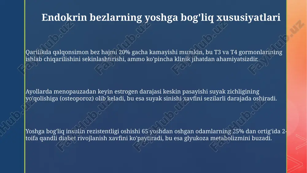 ichki sekretsiya bezlarining yosh xususiyatlari va endokrin kasalliklar - Page 3
