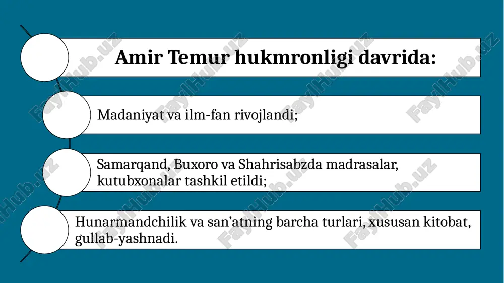amir temur va temuriylar davridagi kitob-atsanoati - Page 3