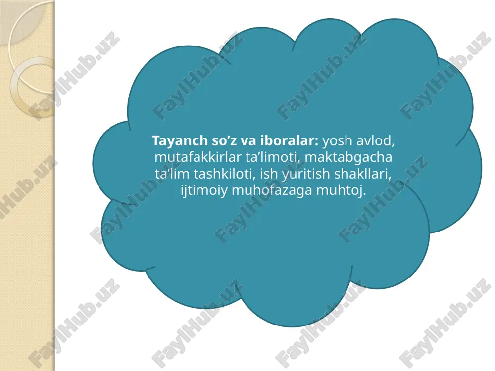 bolalarnikiga nisbatan yetti barobar kamdir. bir qator mamlakatlarda boylar va kambag‘allar o‘rtasidagi tafovut yanada yaqqoldir. o‘zbekistondagi eng boy uy xo’jaliklaridagi bolalar maktabgacha ta'lim muassasalariga eng kam ta'minlangan oilalar farzandlariga nisbatan ko‘proq qatnashadi. nizolarning ta'siri. nizolar ta'siriga tushgan yoki tabiy ofatlardan jabrlangan 33 ta mamlakatda yashayotgan maktabgacha ta'lim yoshidagi bolalarning uchdan ikki qismiidan ziyodi maktabgacha ta'lim bilan qamrab olinmagan. maktabgacha ta'lim bunday sharoitdai bolalarga o‘z boshlaridan kechirgan aziyatlarni yengib o‘tishlarida yordam beradi. zero, bunday ta'lim bolalarni tizimga solingan bilimlar bilan qurollantiradi, ularni havfsiz muhit bilan ta'minlaydi. bunday muhitda ular bilim olish va o‘yinlar bilan band bo’lish hamda o‘z kechinmalari va fikrlarini bayon etish imkoniyatiga ega bo‘ladilar. muvaffaqqiyatli ta'limning siklik jarayoni. ma'lumotlar mavjud bo‘lgan mamlakatlar bo‘yicha olib borilgan tahlilda aniqlanishicha, onalari o‘rta yoki undan yuqori ma'lumotga ega bo‘lgan bolalarning maktabgacha ta'lim bilan qamrab olinish ehtimoli faqat boshlang‘ich ma'lumotga ega bo‘lgan yoki umuman hech qanday rasmiy ma'lumoti bo‘lmagan onalarning farzandlarinikiga nisbatan besh barobardan …
