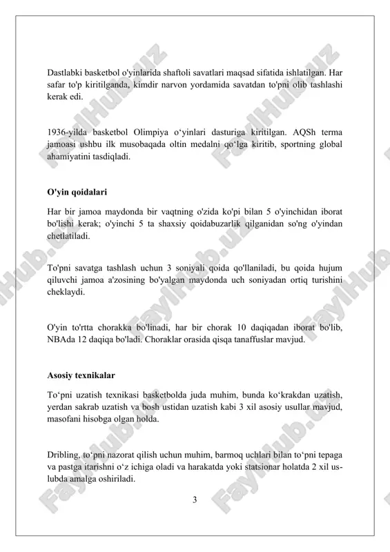 tida bo'yi balandligi tufayli potda dominantlik qiladi, reboundlarda ustunlik qiladi va himoyada raqib hujumlarini to'sadi hamda jamoa mudofaasini mustahkamlaydi. mashhur basketbolchilar maykl jordan, 6 marta nba chempioni boʻlgan va besh marta eng qimmat oʻyinchi deb topilgan, basketbol tarixidagi eng buyuk oʻyinchi hisoblanadi. u 10 ta gol urish unvoniga ega. lebron jeyms, to'rt marta nba chempioni va to'rt marta eng qimmat o'yinchi unvoniga sazovor bo'lgan. 38 000 dan ortiq ball bilan nba tarixidagi eng yaxshi to'purardir. kareem abdul-jabbar, 6 marta nba chempioni boʻlgan, olti marta eng qimmat oʻyinchi deb topilgan. o'zining ajoyib "skyhook" zarbasi bilan mashhur bo'lgan. uzoq vaqt davomida gol urish bo'yicha rekordchi edi. mashhur jamoalar «los-anjeles leykers» 17 ta nba chempionligini qo‘lga kiritgan bo‘lib, ularning muvaffaqiyatlari jorj mikan davridan lebron jeymsgacha bo‘lgan o‘yinchilar bilan bog‘liq, bu esa ularni afsonaviy qiladi. «boston seltiks» jamoasi nba tarixida 17 ta chempionlik bilan eng ko‘p g‘alaba qozongan, bill rassel davridagi dominantligi va yashil …