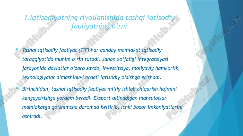 tashqi iqtisodiy faoliyat - Page 3