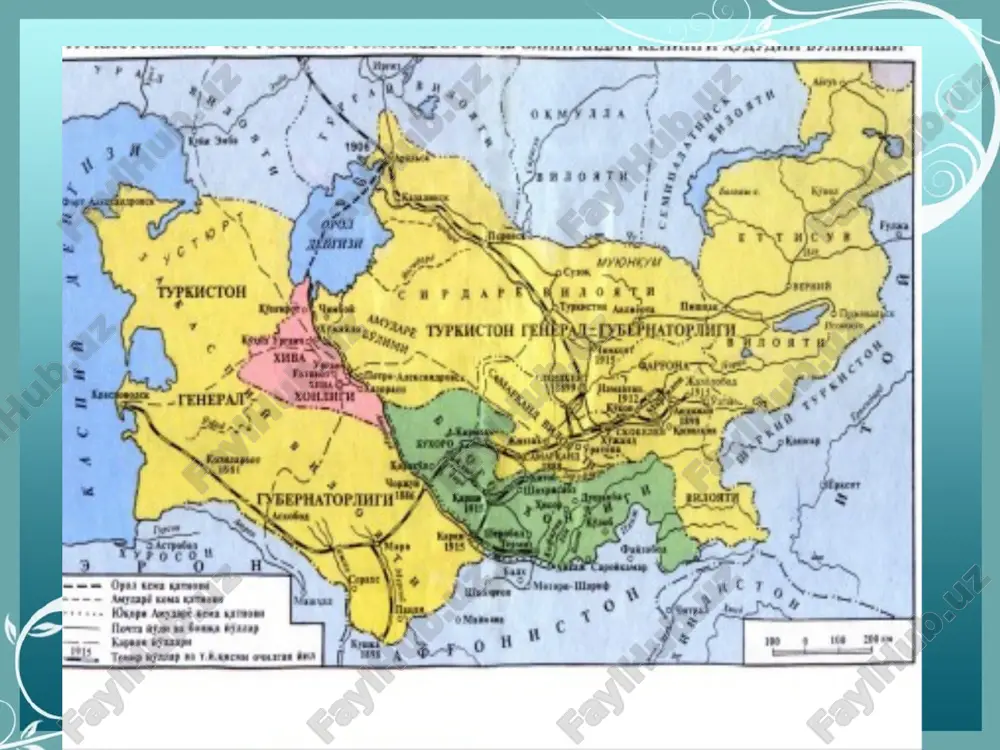 rgʻiz (aslida qirgʻiz) xalqiga turkiston assrdan chiqish huquqi va qora qirgʻiz (aslida qirgʻiz) avtonom oblastini tashkil etish huquqi, tojik xalqiga ham turkiston assrdan chiqib, tojikiston avtonom oblastini tashkil etish huquqi berilishi kerakligi taʼkidlandi. 1924-yil 18-noyabrda turkiston assr, buxoro ssr va xorazm ssr miklari maxsus qoʻshma qaror qabul qildilar va shu qarorga binoan oʻz vakolatlarini oʻzbekiston ssr sovetlarining taʼsis qurultoyiga qadar ish koʻruvchi f.xoʻjayev raisligida 31-oktabrda tashkil qilingan oʻzbekiston ssr muvaqqat inqilobiy komitetiga topshirdilar. bu komitet oʻzbekiston ssr tuzilishini boshqarib bordi. 1925-yil 13-fevralda buxoroda maxsus qurilgan xalq uyida oʻzbekiston ssr sovetlarining 1qurultoyi ochildi. qurultoy 17-fevralda "[[oʻzbekiston sovet sotsialistik respublikasini tashkil etish toʻgʻrisida deklaratsiya" qabul qildi. oʻzssr oradan koʻp oʻtmay sssr tarkibiga qabul qilingan (1925-yil 13-may). oʻzssr tarkibida 1929-yilgacha tojikiston assr ham boʻlgan (yana qarang [[oʻzbekiston sovet sotsialistik respublikasi). qoraqalpoq avtonom oblasti (1925-yil 16-fevraldan) tuzilib, u dastlab qozogʻiston assr tarkibiga kirgan. keyinchalik qoraqalpoq avtonom oblasti (1932-yil rsfsr tarkibiga, 1936-yildan oʻzbekiston ssr tarkibida) …