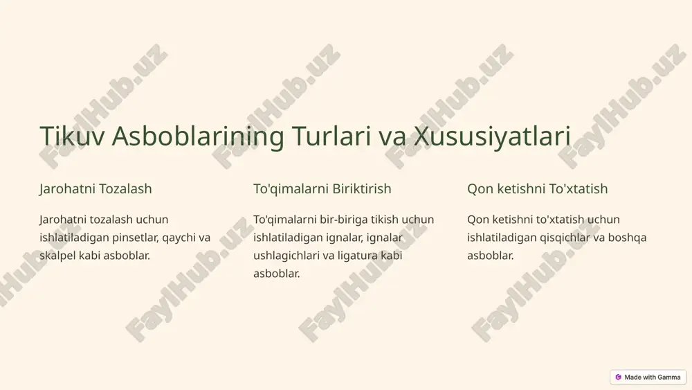zamonaviy tikuv asboblari: sterilizatsiya - Page 3