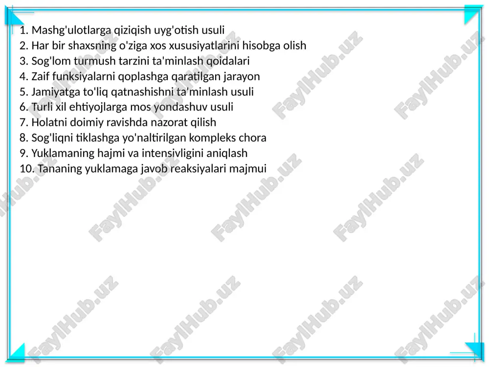 adaptiv jismoniy tarbiyaning asosiy tamoyillari - Page 3