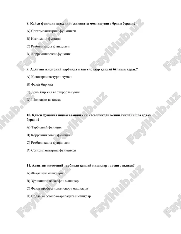 adaptiv jismoniy tarbiya - Page 3