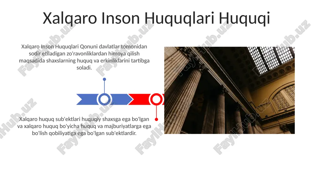 nson huquqlari kabi sohalarda shaxslar tobora ko'proq sub'ekt sifatida tan olinmoqda. xalqaro tashkilotlar, masalan bmt, xalqaro huquq sub'ektlari sifatida tan olinadi. madaniy xalqlar tomonidan tan olingan huquqning umumiy prinsiplari davlatlar xalqaro huquqning asosiy sub'ektlari hisoblanadi, lekin xalqaro tashkilotlar va shaxslar ham huquqiy shaxsga ega boʻlishi mumkin. madaniy millatlar tomonidan tan olingan qonunlarning umumiy prinsiplari xalqaro huquqning manbalaridan biridir. shartnomalar xalqaro huquq sub'ektlari davlatlar, xalqaro tashkilotlar va shaxslarni o'z ichiga oladi. shartnomalar davlatlar o'rtasidagi rasmiy kelishuvlardir. xalqaro iqtisodiy huquq xalqaro iqtisodiy huquq davlatlar o'rtasidagi iqtisodiy munosabatlarni, jumladan, savdo, investitsiya va moliyani tartibga soladi. xalqaro huquq sub'ektlari xalqaro huquq bo'yicha huquq va majburiyatlarga ega bo'lgan shaxslardir, ularga davlatlar, xalqaro tashkilotlar va shaxslar kiradi. e'tiboringiz uchun rahmat @taqdimot_robot image4.jpg image5.jpg image6.jpg image7.jpg image8.jpg image9.jpg image10.jpg image11.jpg image12.jpg image13.jpg image14.jpg image15.jpg image16.jpg image17.jpg image3.png image18.jpg image19.jpg image20.jpg image1.jpeg image2.jpeg