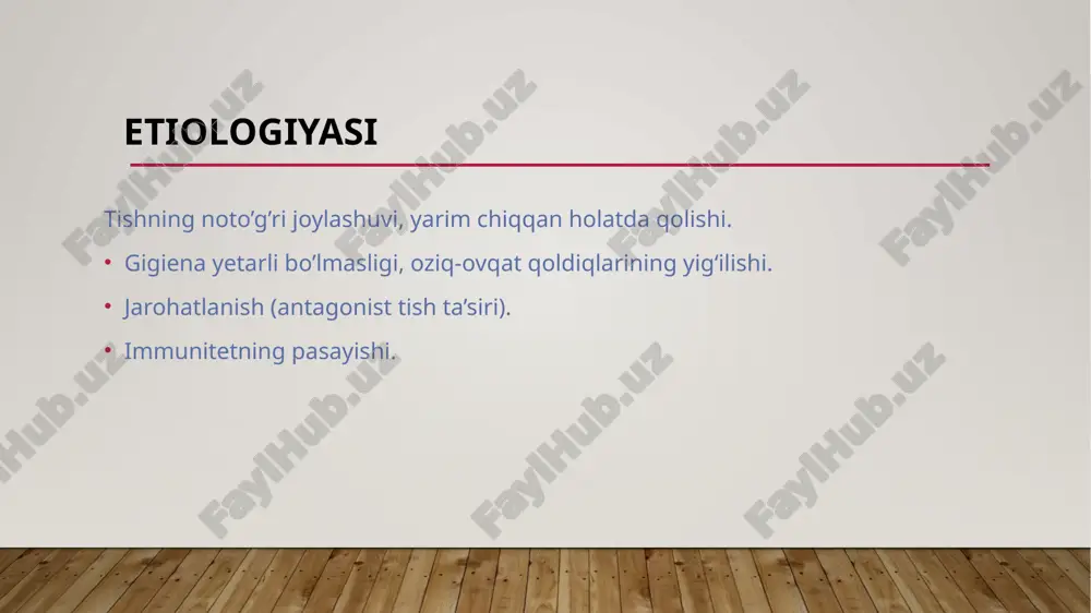 tish perikoronit va differensial diagnostika - Page 3