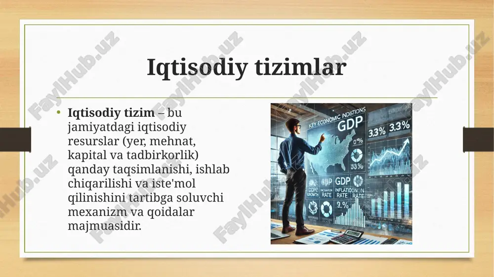 ki manfiy qiymatga tushadi. 🔹 jadval orqali tushuntirish: mahsulot soni (q) umumiy naflilik (tu) chekli naflilik (mu) 1 10 10 2 18 8 3 24 6 4 28 4 5 30 2 6 30 0 7 28 -2 🟢 6-dona mahsulotdan keyin mu = 0 (to‘liq to‘yinish). 🔴 7-dona mahsulotda esa mu manfiy, ya’ni zararli bo‘ladi. tushuncha umumiy naflilik (tu) chekli naflilik (mu) nima? umumiy qoniqish darajasi har bir qo‘shimcha birlikdan olinadigan qoniqish o‘sish xususiyati avval oshadi, keyin barqarorlashadi doimiy kamayadi qachon nol bo‘ladi? to‘liq to‘yinishda so‘nggi iste’mol birligi foyda bermaganda 🔹 xulosa: almashtirish samarasi almashtirish samarasi – bu biror mahsulot narxi o‘zgarganda, iste’molchi boshqa, o‘xshash mahsulotga o‘tishi natijasida iste’mol miqdorining o‘zgarishidir. ya’ni, biror mahsulot arzonlasha boshlasa, iste’molchi qimmatroq muqobil mahsulot o‘rniga uni ko‘proq iste’mol qila boshlaydi. 🔹 oddiy misol orqali tushuntirish: faraz qilaylik, siz har kuni olma va nok iste’mol qilasiz. olma narxi pasaydi (masalan, 5000 so‘mdan 3000 so‘mga). …