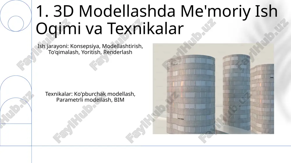 arxitekturada 3d modellashtiruvchi dasturlar - Page 3