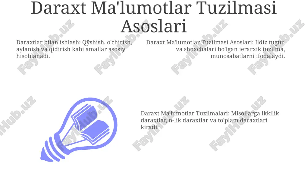 daraxt ma'lumotlar tuzilmasi asoslari - Page 3