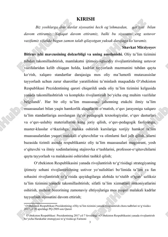 iy ta’lim muassasalariga qabul kvotalarini bosqichma-bosqich ko‘paytirish; ilmiy-tadqiqot va innovatsion faoliyatini rag‘batlantirish, ilmiy va innovatsion yutuqlarni amaliyotga joriy etishning samarali mexanizmlarini yaratish, oliy o‘quv yurtlari va ilmiy-tadqiqot institutlari xuzurida ixtisoslashtirilgan ilmiy-eksperimental laboratoriyalar, yuqori texnologiya markazlari va texnologiyalarni tashkil etish. har bir davlatning kuchi uning ilmiy-texnikaviy salohiyati bilan belgilanadi. mamlakatimizning, umuman olganda barcha davlatlarning texnika va texnologiyalarda erishadigan yutuqlari bevosita matematika va fizika fani bilan bog’liq. yoshlarimizning matematika va geometriya qonunlarini yaxshi anglashi, voqelikni ilmiy jihatdan to’g’ri tushunishi va amalyotga qo’llay bilishi lozim. xususan, masalalarni o’rganish ilmiy dunyoqarashni shakillantirishga sezilarli hissa qo’shadi. matritsalar qonuniyatlarni bilish yordamida ko‘plab hayotni yengilashtiruvchi masalalarni yechimini topa olamiz. i bob. matritsalar. 1.1-§. matritsa tushunchasi. ta sondan tuzilgan, quyidagi to`g`ri burchakli jadvalga m ta satrli va n ta ustunli matritsa yoki mxn o`lchamli matritsa deb ataladi. matritsaning o‘lchami uning satrlari soni va ustunlari soni bilan aniqlanadi. matritsaning o‘lchamini ifodalash uchun belgi ishlatiladi. bu belgi matritsaning ta satr …