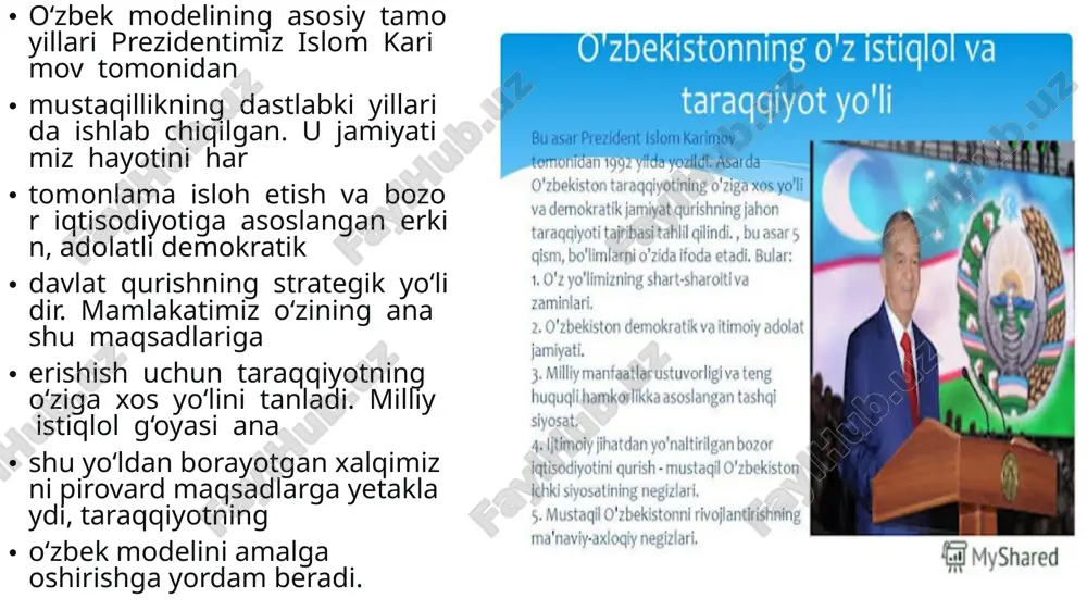 li bo‘ladi. qonun ustuvorligi jamiyat hayotida birdaniga to‘liq qaror topib qolmaydi. u nisbatan uzoq muddat talab qiladigan, bosqichma bosqich va doimiy rivojlanib boradigan jarayon. uning to‘liq qaror topishi uchun o‘zaro mushtarak bo‘lgan quyidagi uch omil muhim ahamiyat kasb etadi: image1.png image2.jpeg image3.jpeg image4.jpeg image5.png image6.png image7.png image8.png image9.png /docprops/thumbnail.jpeg