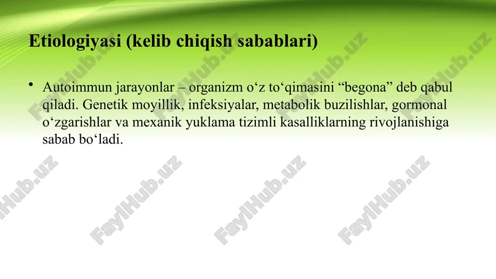 suyak va bo‘g‘imlarning tizimli kasalliklari - Page 3