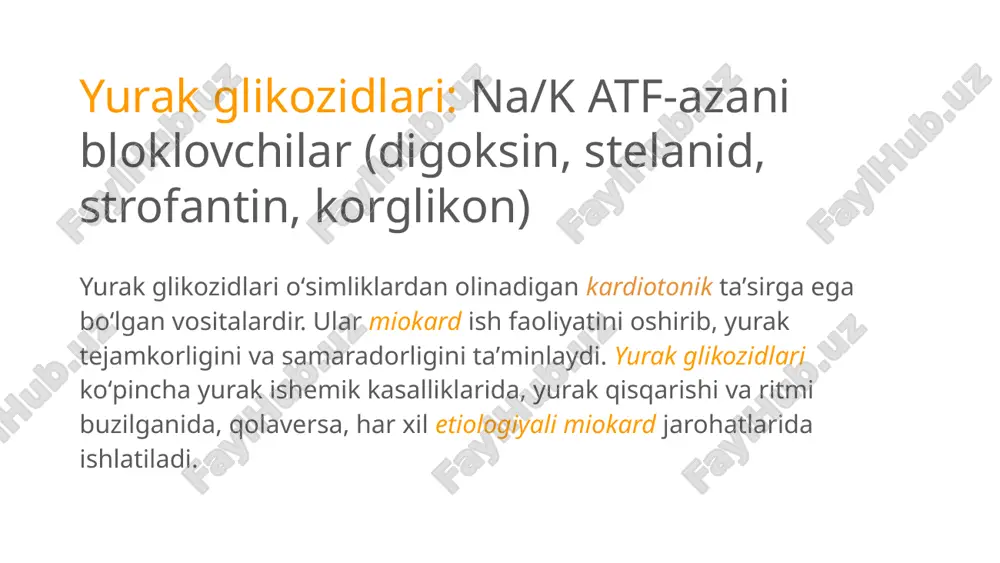 yurak glikozidlari - Page 3