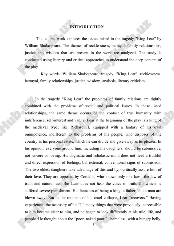 nction not only as an artistic trick to create a certain literary style, but as a psychological way of influencing the reader. here are the philosophical judgments of the character, which is directly the antihero; – shakespeare’s idea itself is also relevant – the embodiment of the anti-hero in the work in the same way that his methods of creating images – anti-heroes differ from the methods of other authors. the works of such literary researchers as ankista, komarova, morozova, lukovs, pinsky, urnovs and many other famous authors served as a theoretical basis. the purpose of the study: to prove the relevance of the chosen topic, and for this the following tasks were put forward: – explain the concept of an antihero; – show the purpose, role and significance of the antihero in a work of art; – determine the place of the antihero in the tragedy “king lear”. research …